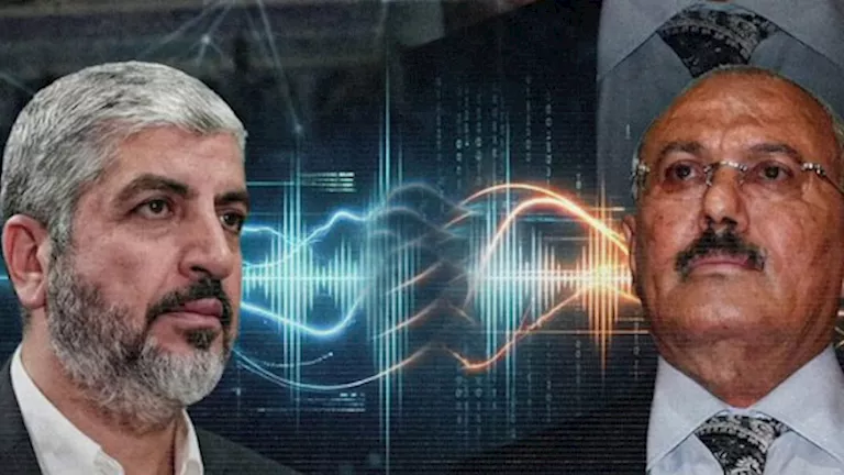 مكالمة مسربة.. على عبدالله صالح لرئيس حماس بالخارج: “أوقفوا الصواريخ ع