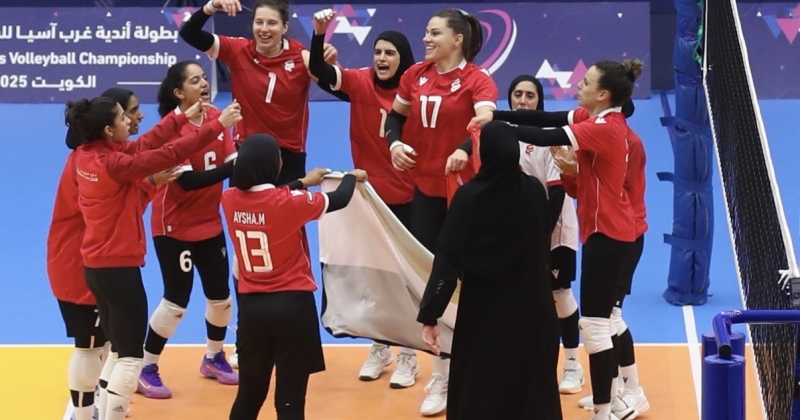 الفتاة يتأهل إلى نهائي بطولة غرب آسيا لكرة الطائرة للسيدات