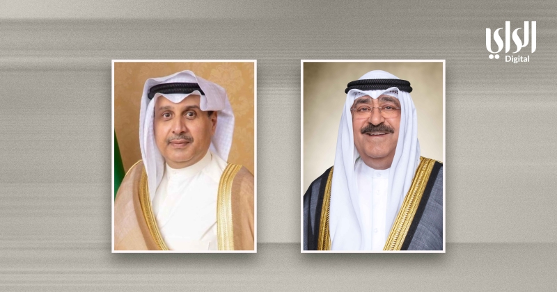 سمو الأمير يتلقى رسالة تهنئة من وزير شؤون الديوان الأميري بمناسبة الذكرى الثانية لتولي سموه مقاليد الحكم