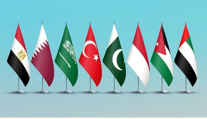 وزراء خارجية السعودية ومصر والأردن والإمارات وإندونيسيا وباكستان وتركيا وقطر يعربون عن قلقهم بشأن فتح معبر رفح في اتجاه واحد