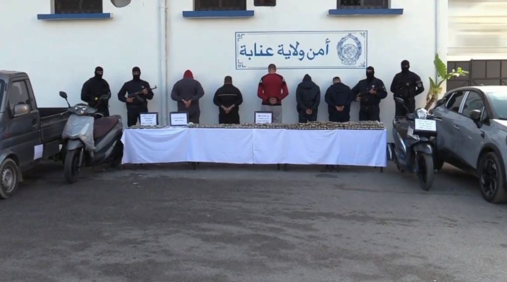 عنابة.. توقيف 5 أشخاص وحجز قرابة 69 كيف معالج