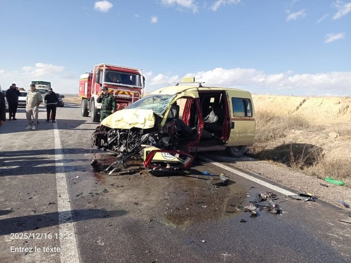 وفاة شخصين وإصابة 7 آخرين إثر حادث مرور في أم البواقـي