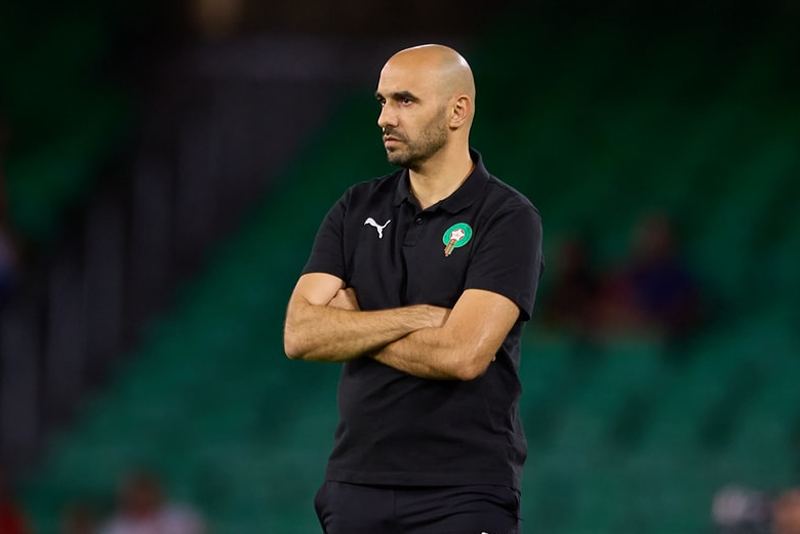 الركراكي: نحترم جميع المنتخبات.. ومن الصعب تكرار إنجاز مونديال قطر