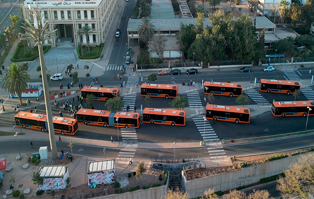 بـ134 حافلة في المرحلة الأولى.. أكادير تطلق حافلاتها الذكية قبيل انطلاق كأس إفريقيا