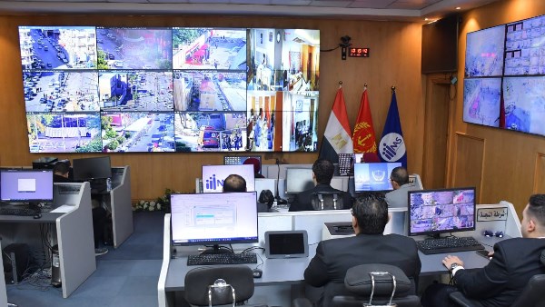 غرفة عمليات شبكة الطوارئ لمتابعة تتابع انتظام عملية التصويت في بورسعيد