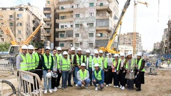 كلية هندسة طنطا تنظم زيارة ميدانية لأعمال تنفيذ الخط الرابع للمترو كلية هندسة طنطا تنظم زيارة ميدانية لأعمال تنفيذ الخط الرابع للمترو