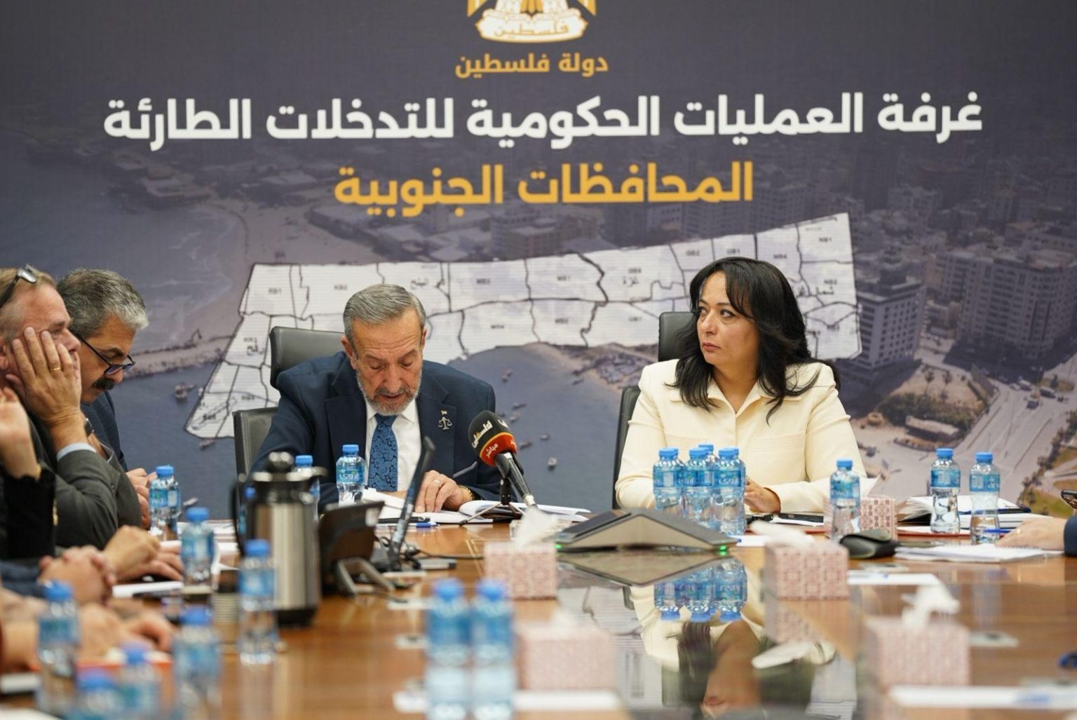 غرفة العمليات الحكومية: تفعيل الخدمة المدنية ركيزة للتعافي المبكر في قطاع غزة