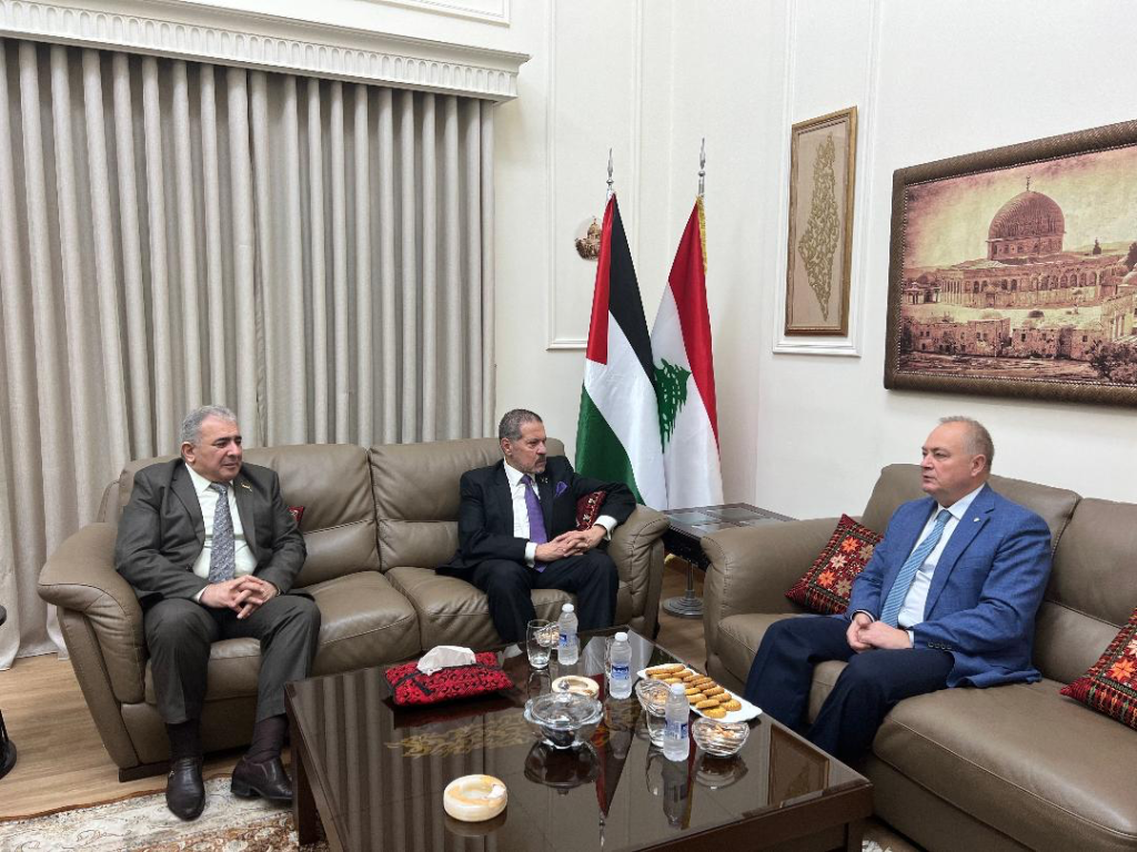 الممثل الخاص للرئيس والسفير الأسعد يلتقيان السفير الروسي في لبنان