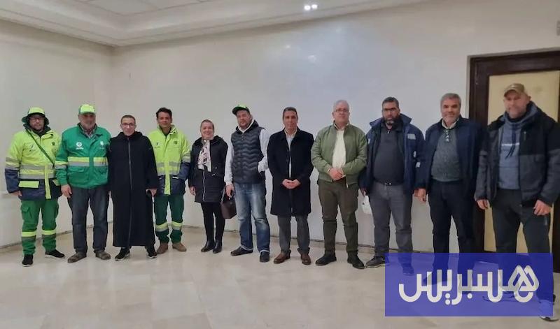 تعليق احتجاج عمال النظافة بوزان