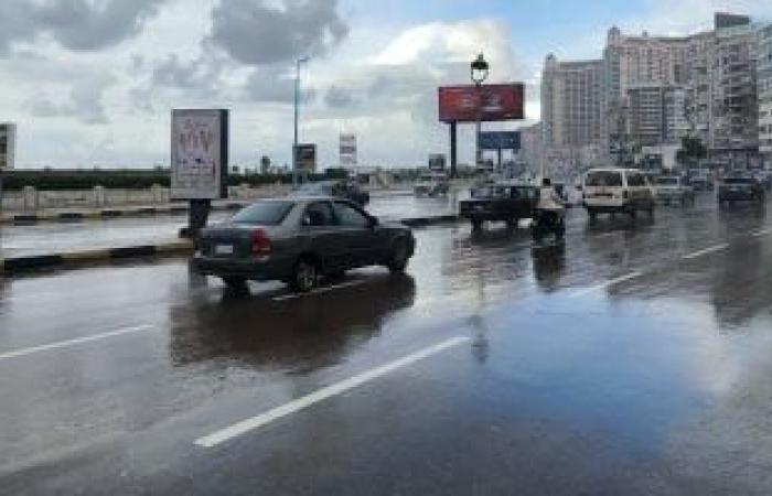 ثانى أيام نوة قاسم.. أمطار رعدية غزيرة تضرب الإسكندرية غدا