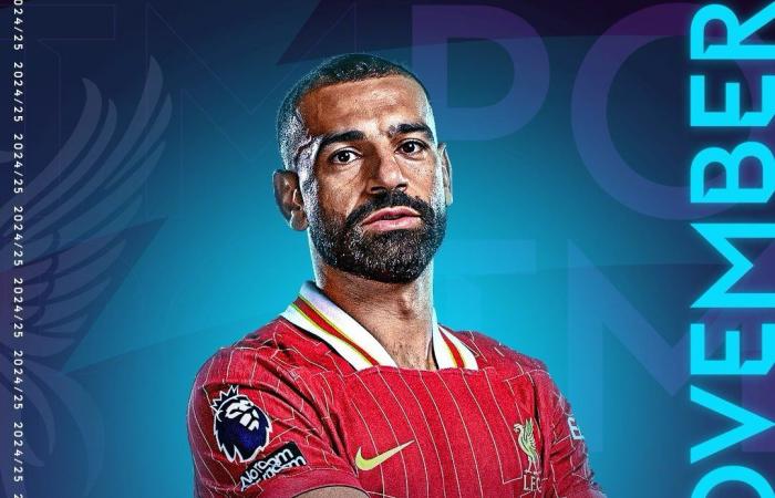 محمد صلاح يحصد جائزة لاعب الشهر في الدوري الإنجليزي من «EA SPORTS»