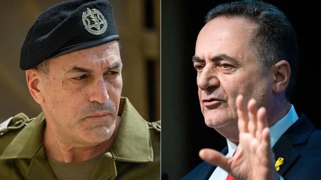 توتر داخل جيش الاحتلال.. كاتس ينتقد رئيس الأركان ويتهمه بتجاوز صلاحياته